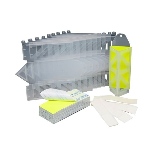 PestWest Demi-Diamond Fruit Fly Sticky Trap Combo Pack
